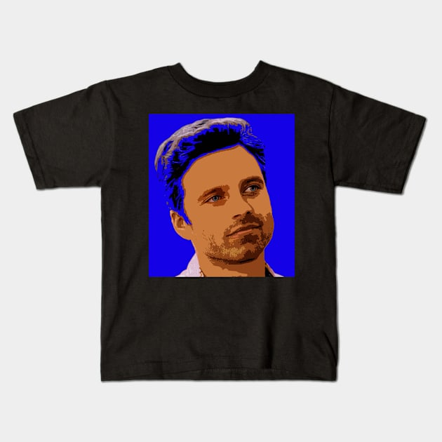 sebastian stan Kids T-Shirt by oryan80